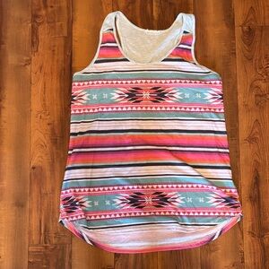 Avery Multicolor Striped Tank Top